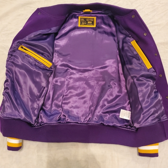 OVO X NBA Lakers Varsity Jacket Octobers Very Own - Picture 4 of 4